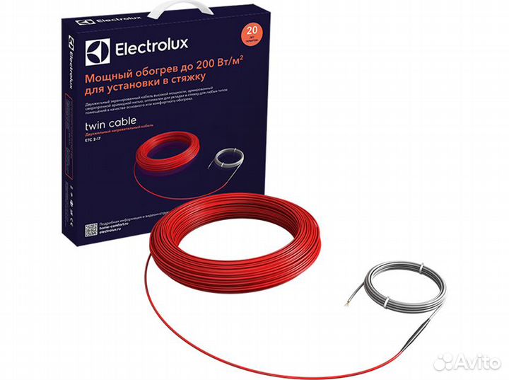 Теплый пол Electrolux ETC 2-17-600 (кабель)
