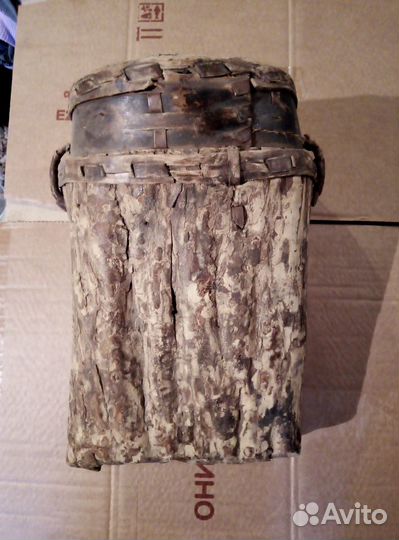 Короб из бересты.Старинный