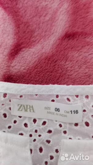 Топ блузка для девочки 6-7 лет Zara