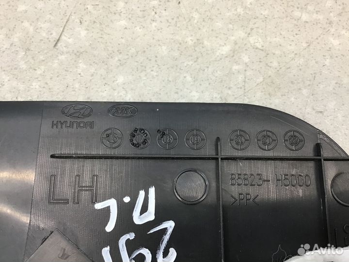 Накладка порога (внутренняя) Hyundai Solaris 2017