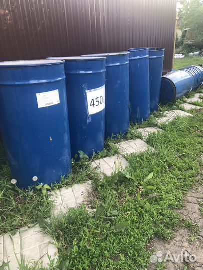 Бочка мет б/у под мусор