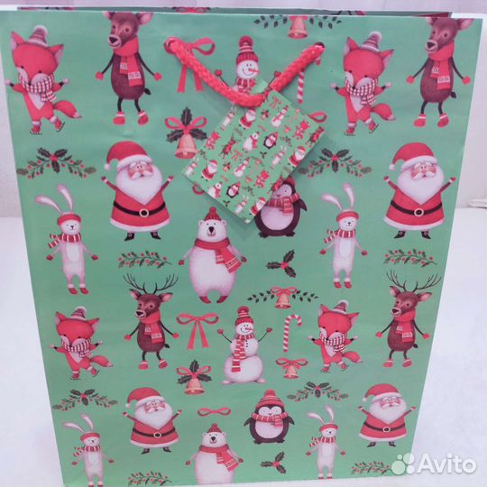 Подарочные пакеты, коробки новогодние