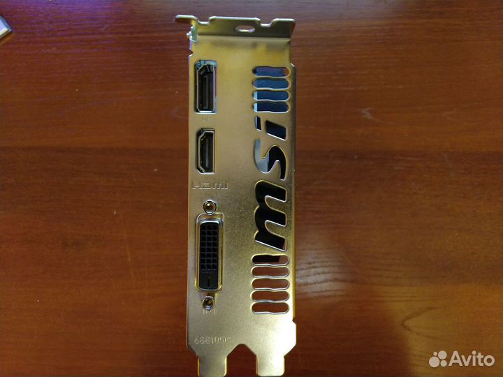 Видеокарта nvidia MSI GeForce GTX 1050 Ti 4 gb