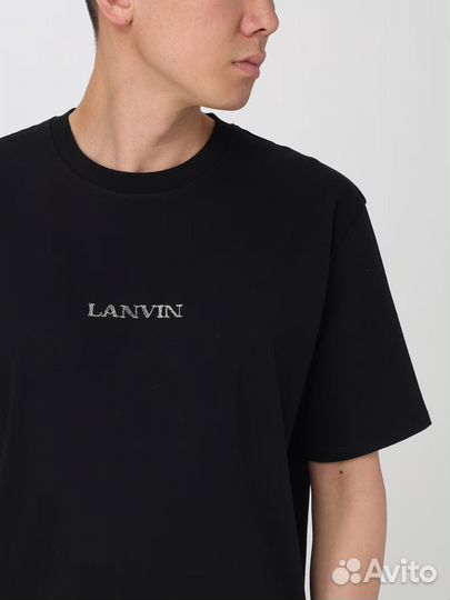 Lanvin футболка с вышивкой Lanvin