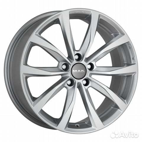 R18 5x100 7,5J ET48 D56,1 MAK Wolf Silver