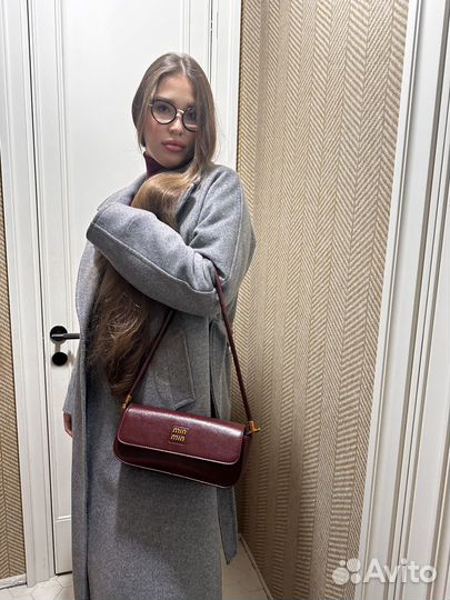 Сумка багет miu miu