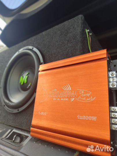 Сабвуфер 12 и усилитель