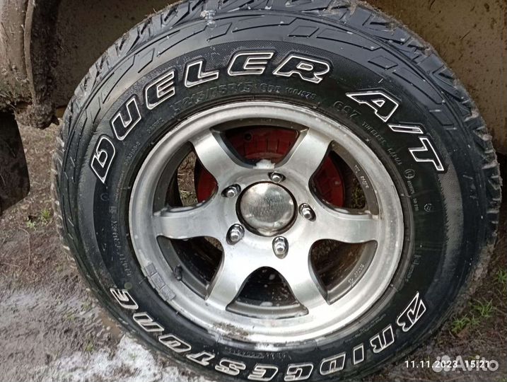 Литые диски r15-7jj-13 на УАЗ, соболь, ниву