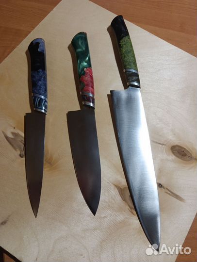 Кухонные ножи ручной работы(набор)