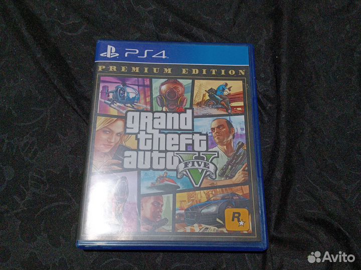Диски на ps4 gta 5
