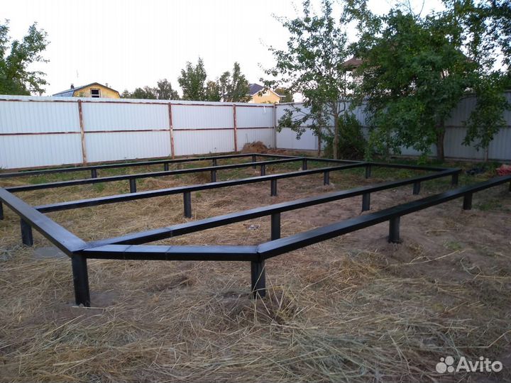 Винтовые сваи / Фундамент под ключ