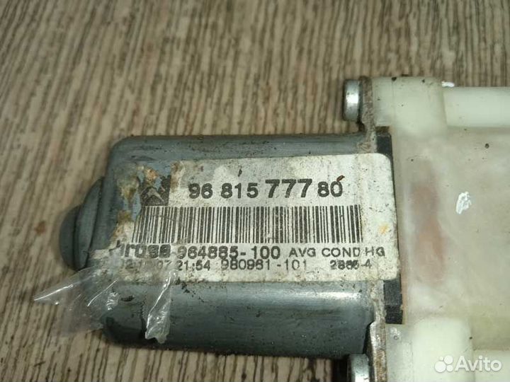 Моторчик стеклоподъемника двери передней левой Citroen C4 I (2004—2014) 9681577780