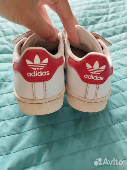 Кроссовки Adidas Superstar и CF Racer TR K