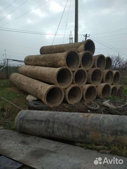 Трубы асбеста бетонные
