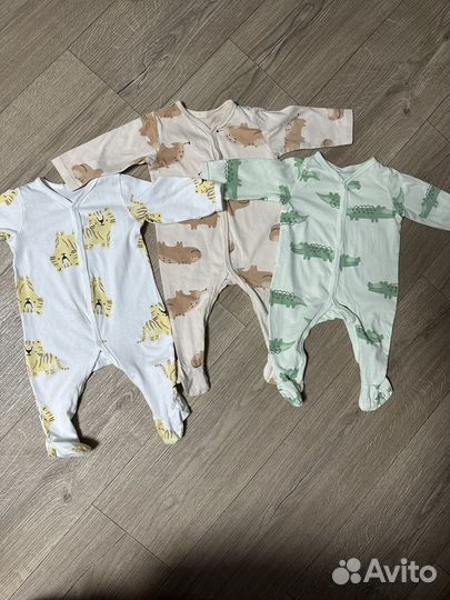 Детские вещи пакетом для мальчика 62 68