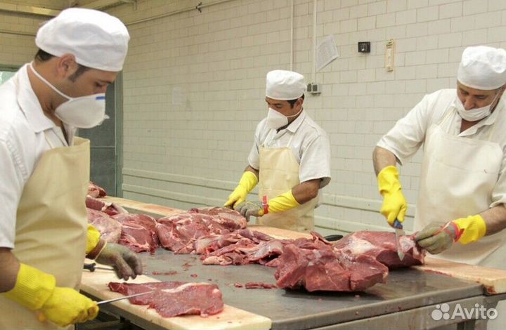 Разнорабочий на мясное производство(Вахта)