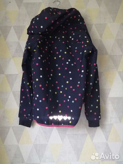 Куртка деми softshell HM 140-146р