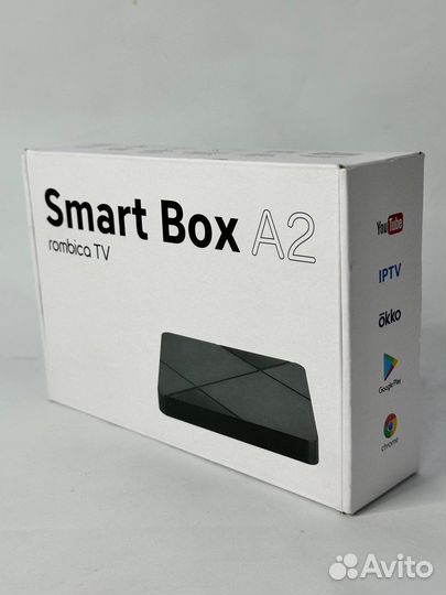 Медиаплеер Rombica SMART Box A3 A2 A1 B1, черный