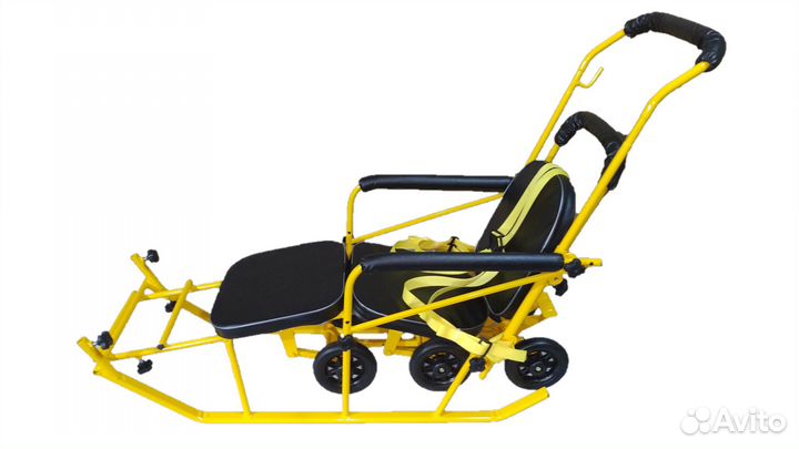Санки с колесами для особенных детей (с дцп)