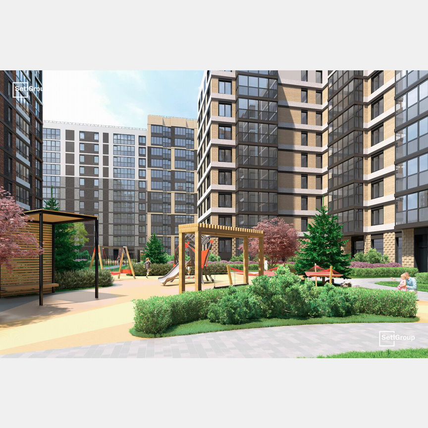 1-к. квартира, 38,5 м², 6/12 эт.