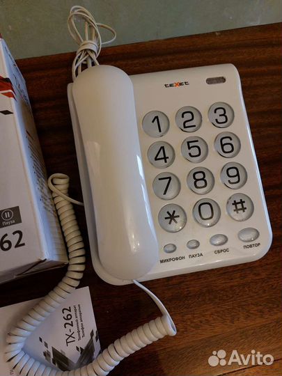 Стационарный телефон Texet