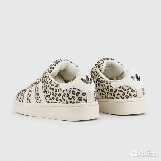 Adidas Campus 00 Beige Leopard Wmns