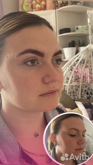 Оформление бровей