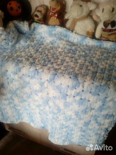 Детские плюшевые пледики