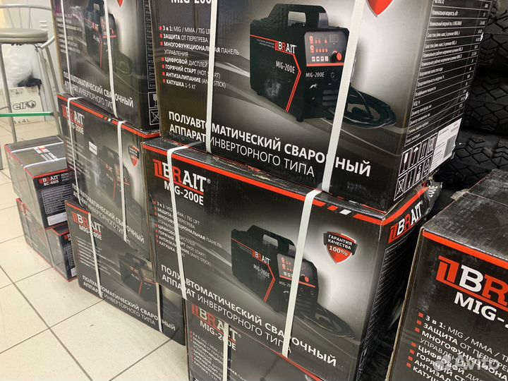 Сварочный полуавтомат Brait MIG-200E (новый)