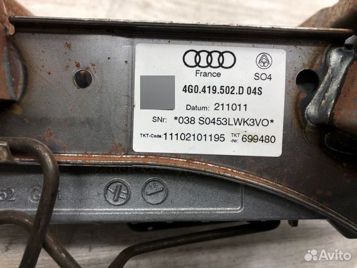 Колонка рулевая с эур Audi A6 универсал cgld 2011