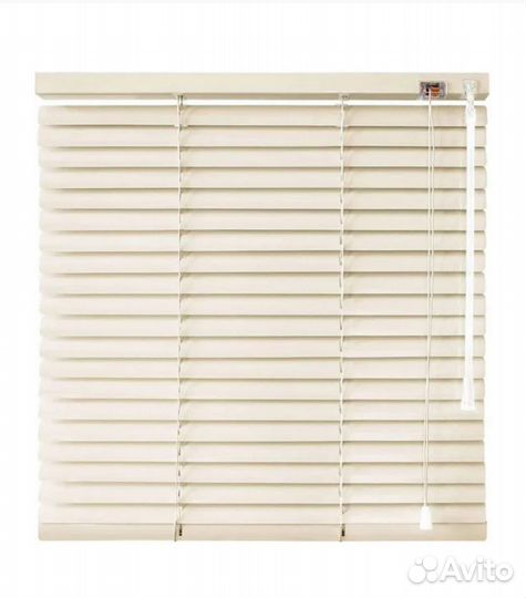 Жалюзи алюминиевые горизонтальные цвет светлый беж
