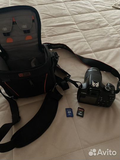 Зеркальный фотоаппарат canon eos 1100d