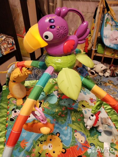 Развивающий коврик Fisher price Тропический лес