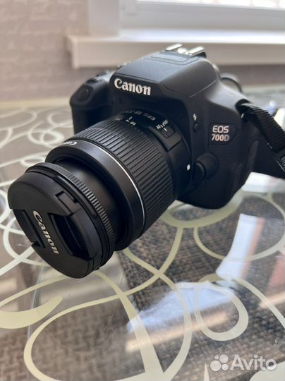Зерк.фотоаппарат canon 700 D EF-S 18-55mmDC III