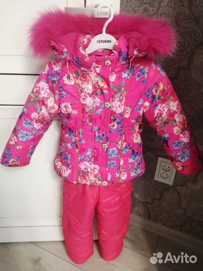 Зимний костюм для девочки