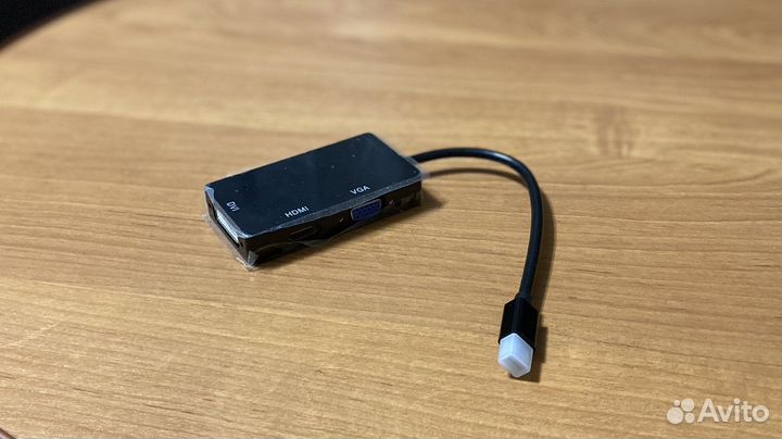 Переходник Mini display port 3 in 1 DVI,hdmi,VGA