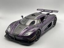 Модель автомобиля Koenigsegg One:1 металл 1:24