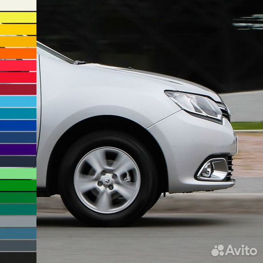 Крыло переднее правое в цвет Renault Logan 2