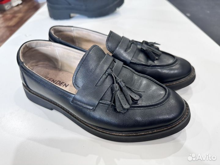Лоферы женские 38 размер натуральная кожа