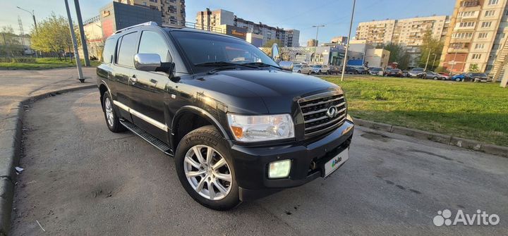 Infiniti QX56 5.6 AT, 2008, 335 000 км