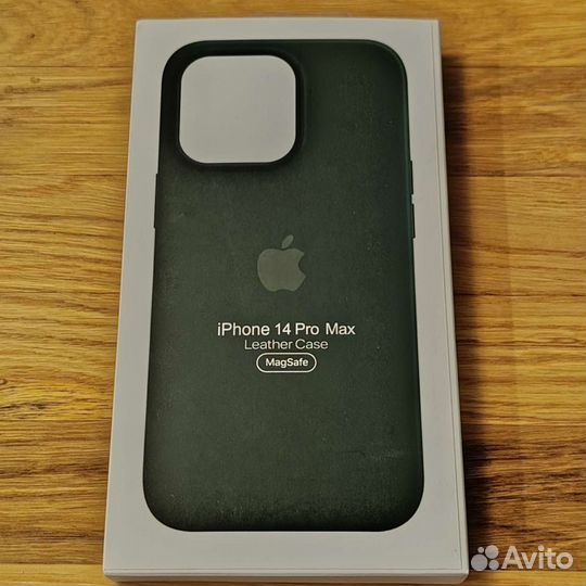Кожаный чехол MagSafe для iPhone 14