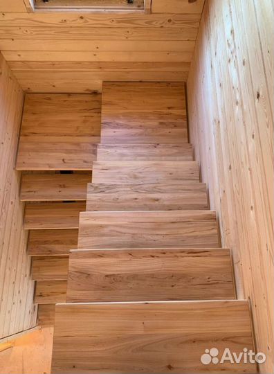 Лестницы с поворотом под ключ