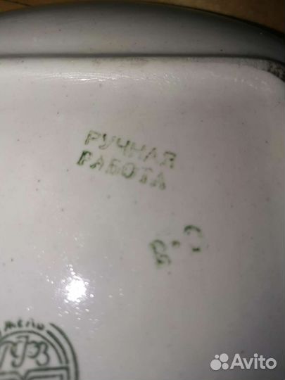 Масленка гжель