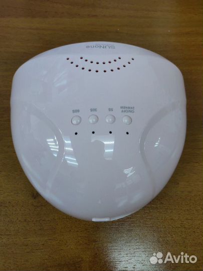 Лампа для маникюра розовая SUNone 48W