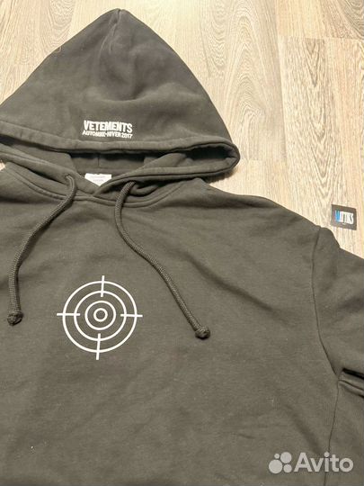 Vetements gun club худи