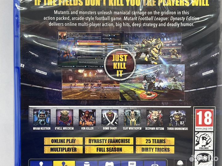 Mutant Football League Dynasty Edition ps4