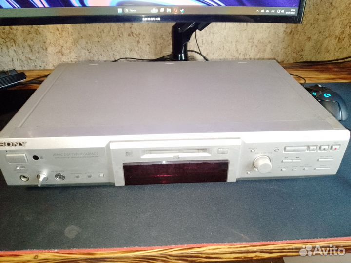 Minidisc deck mds-je640