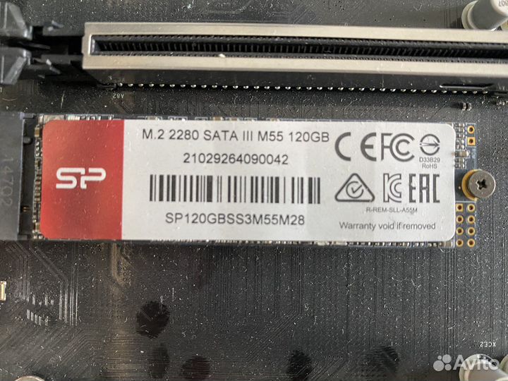 Безрайзерная материнская плата h510 pro btc+