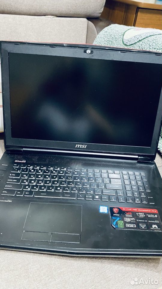 Игровой ноутбук MSI GT72VR