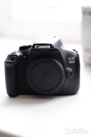 Фотоаппарат Canon eos 1300d+ 2 объектива